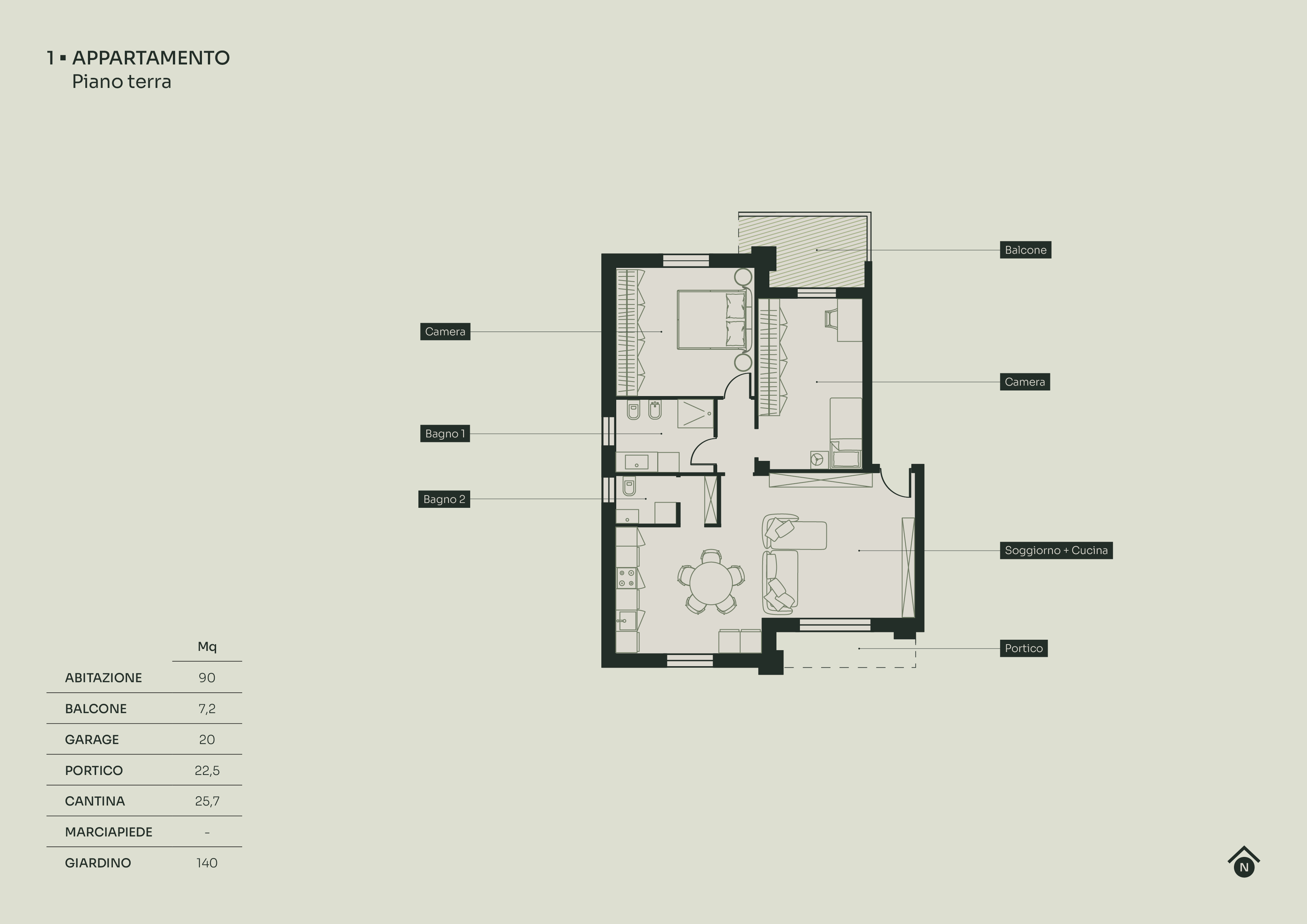Apartment floor plan