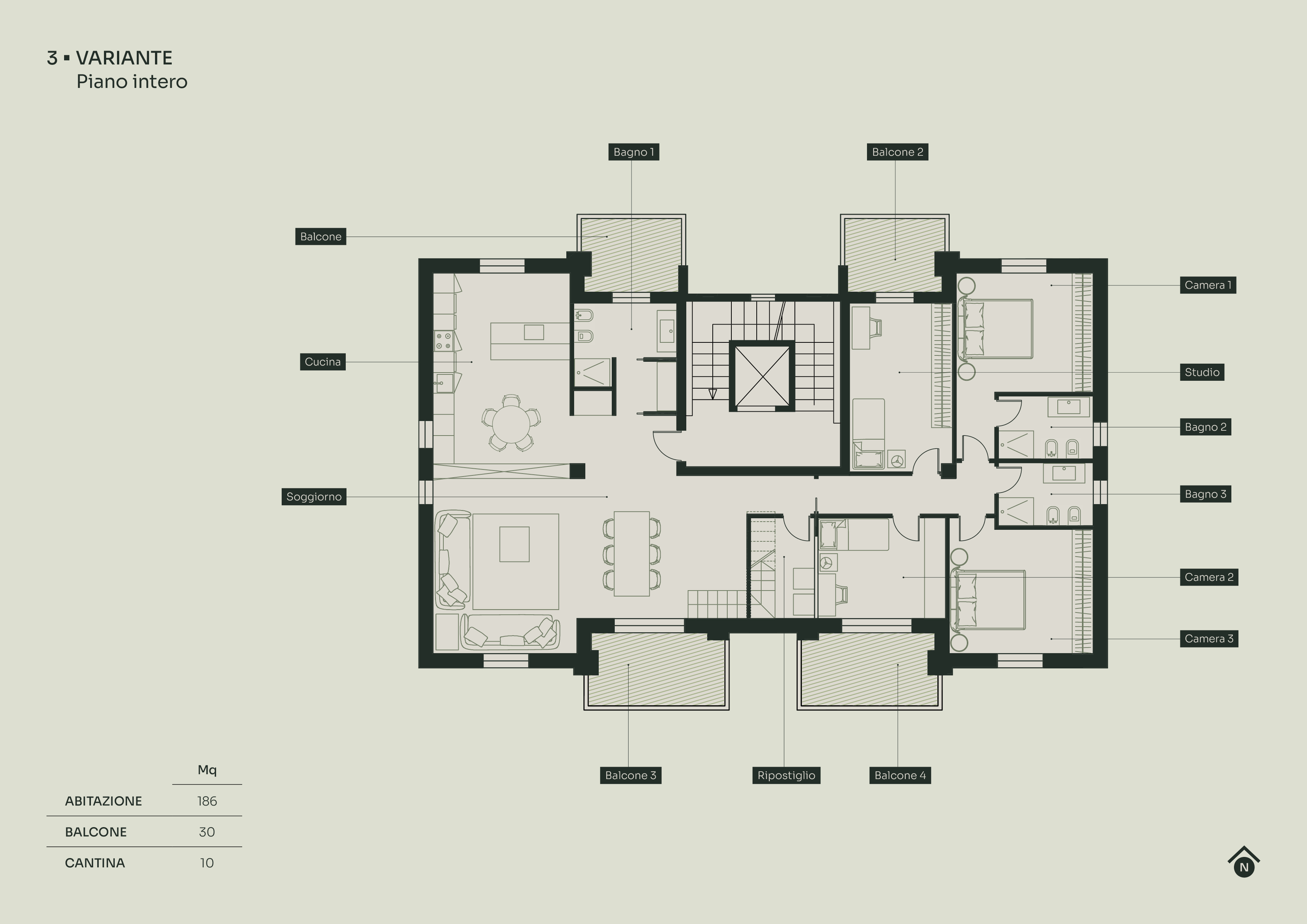 Apartment floor plan