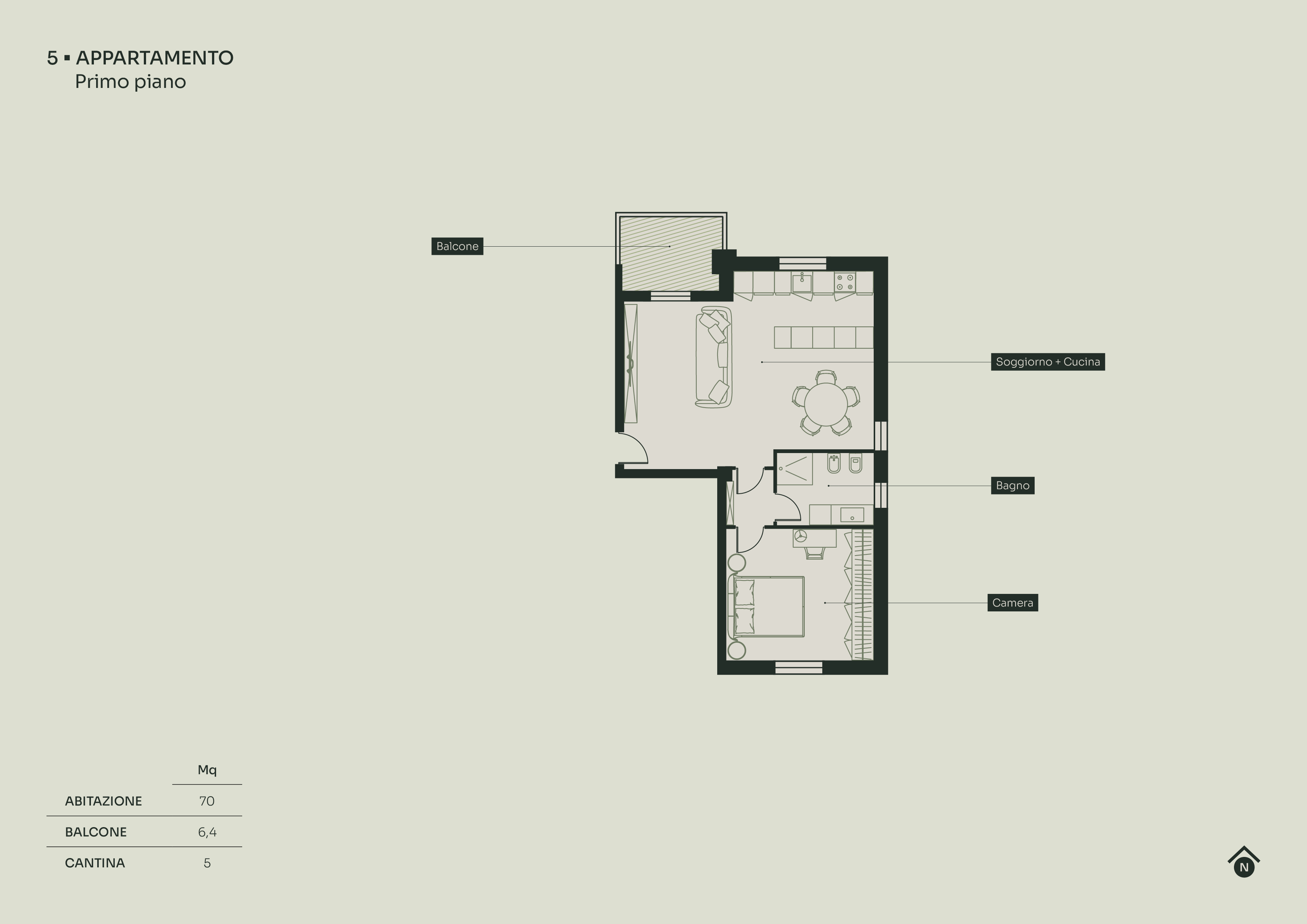 Apartment floor plan