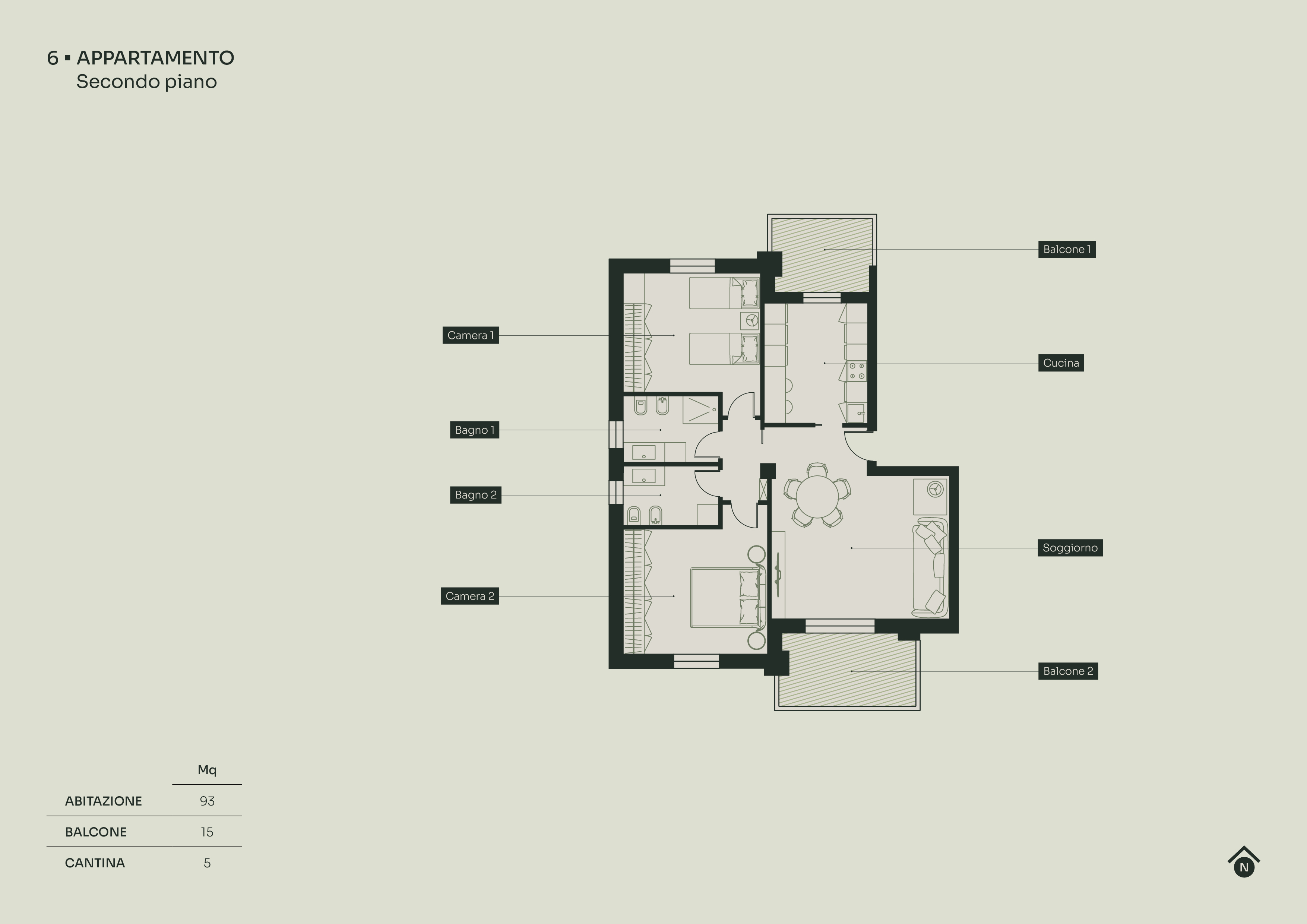 Apartment floor plan