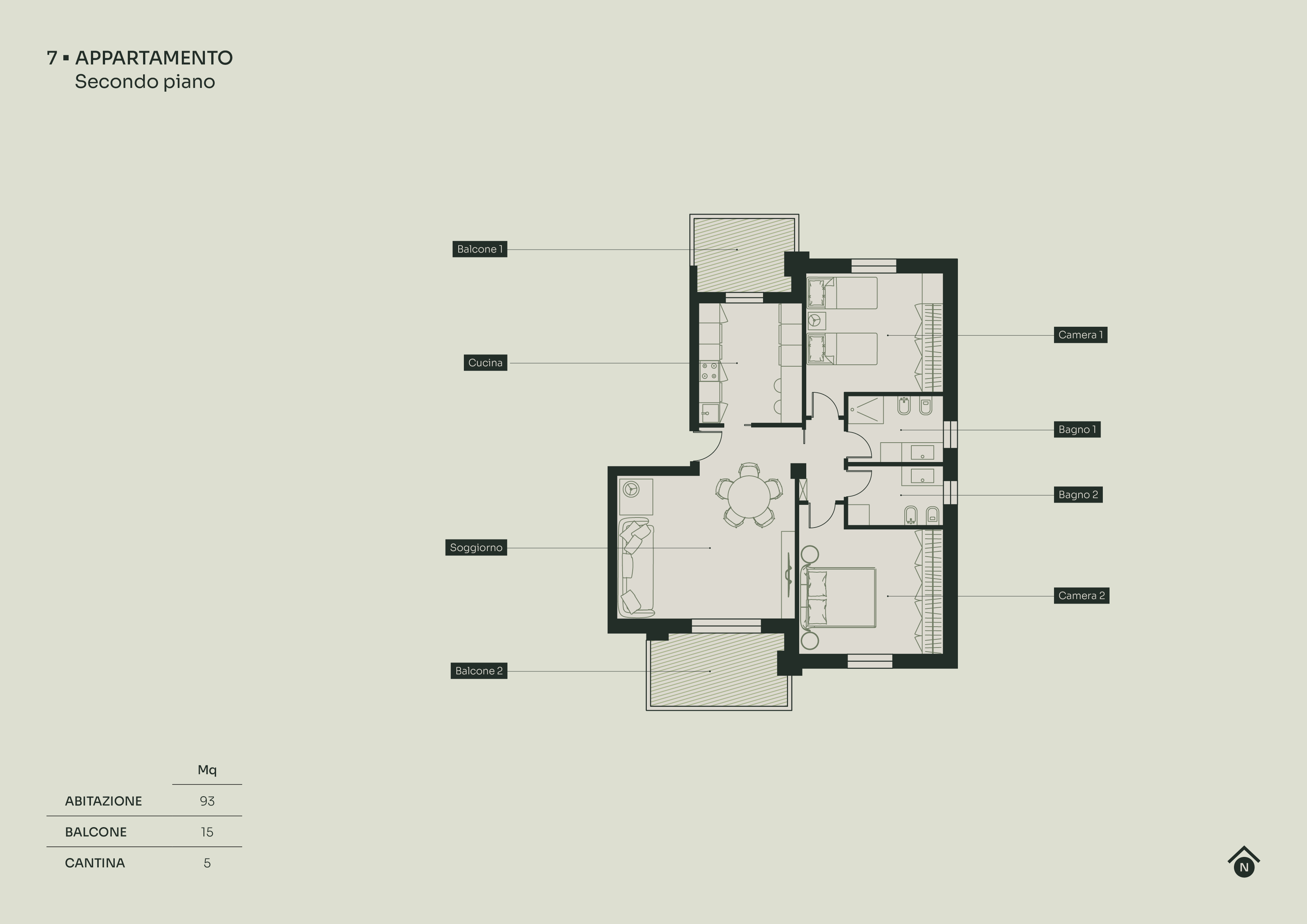 Apartment floor plan
