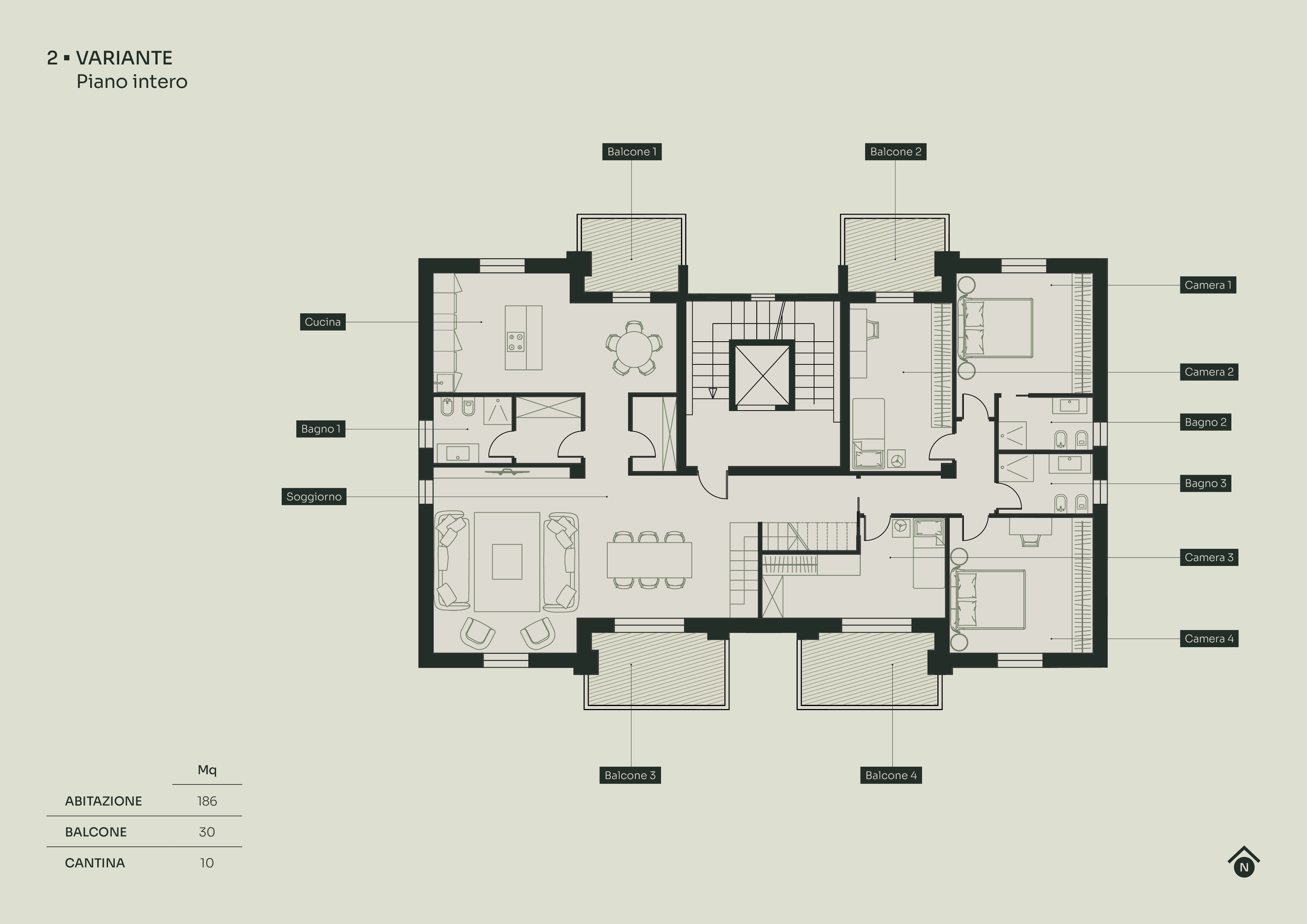 Apartment floor plan